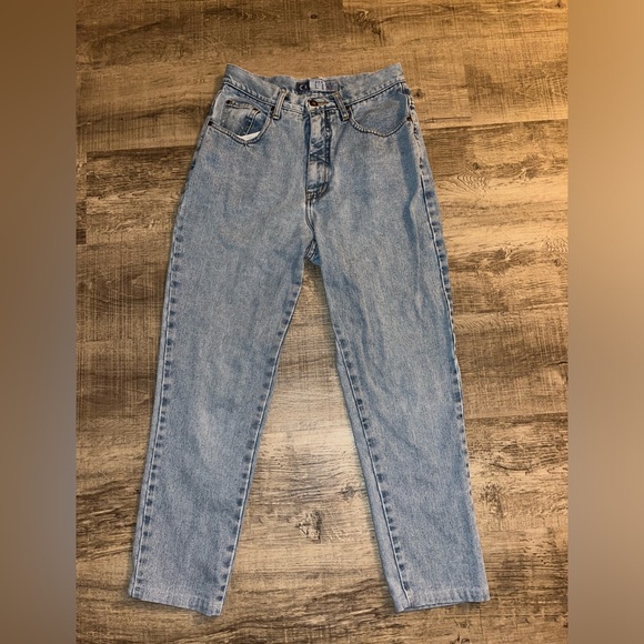 New York Line Denim Mom Jeans Womens Size 10 Petite EUC Y2K - Picture 1 of 6
